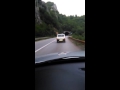 Snimljeno na putu Pale – Sarajevo: Pijan uzrokovao sudar (VIDEO)