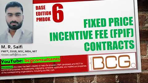 Fixed Price Incentive Fee (FPIF) Contracts