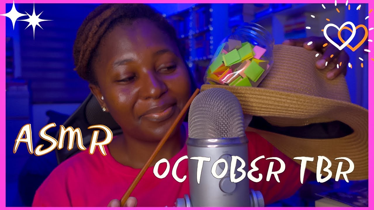 ASMR✨ OCTOBER TBR picks… 🎃💀