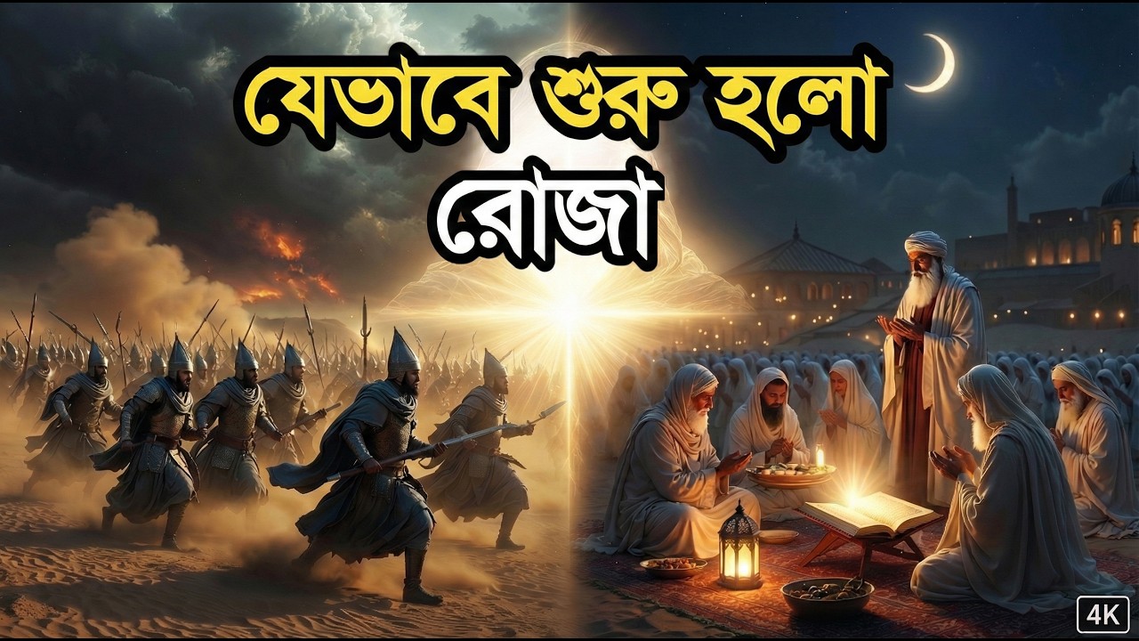 যে রাতে ফরজ হলো রোজা 🌙 রমজানের পূর্ণ ইতিহাস ও ঐতিহাসিক যাত্রা | ইসলামিক গল্প #ramadan2026