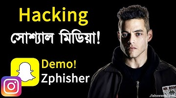 Zphisher Tutorial For Beginners | Kali Linux 2025 (Bengali)