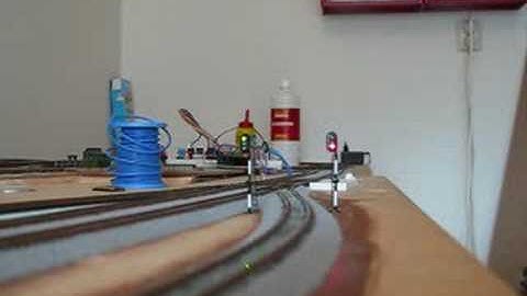 Seindecoder test met Henckens seinen (schaal N)