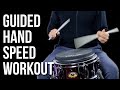Creative pad patterns  guided hand workout for drummers