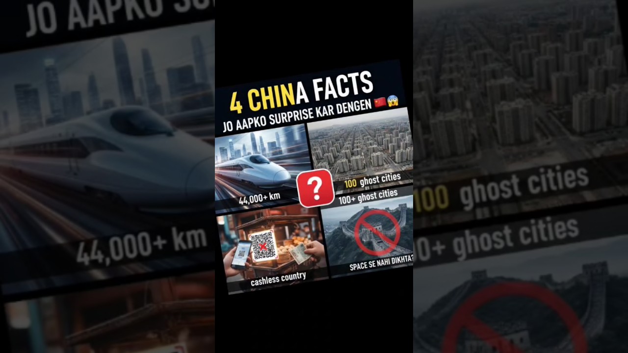 4 China Facts Jo Aapko Surprise Kar Denge 😲 | Amazing China Facts 