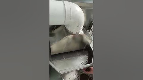 Video of cocoa bean peeler machine from Andy