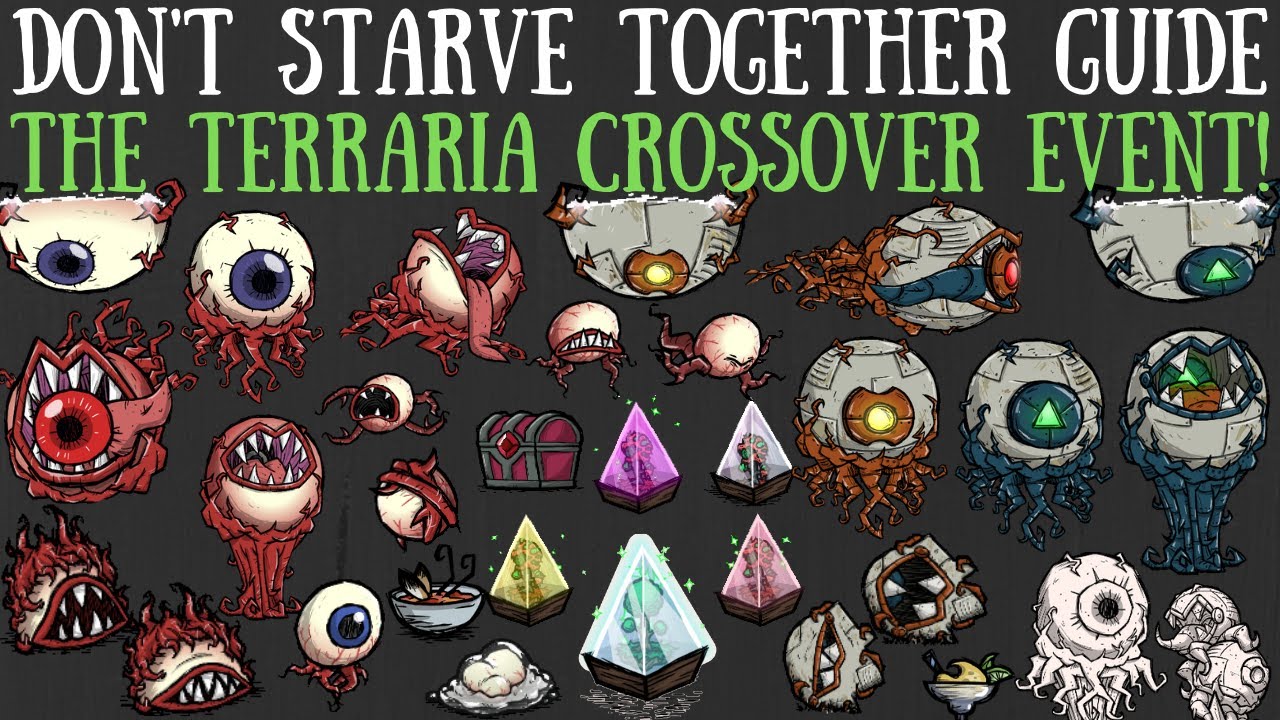 The Terraria Crossover Update New Bosses Foods Gear More Don T