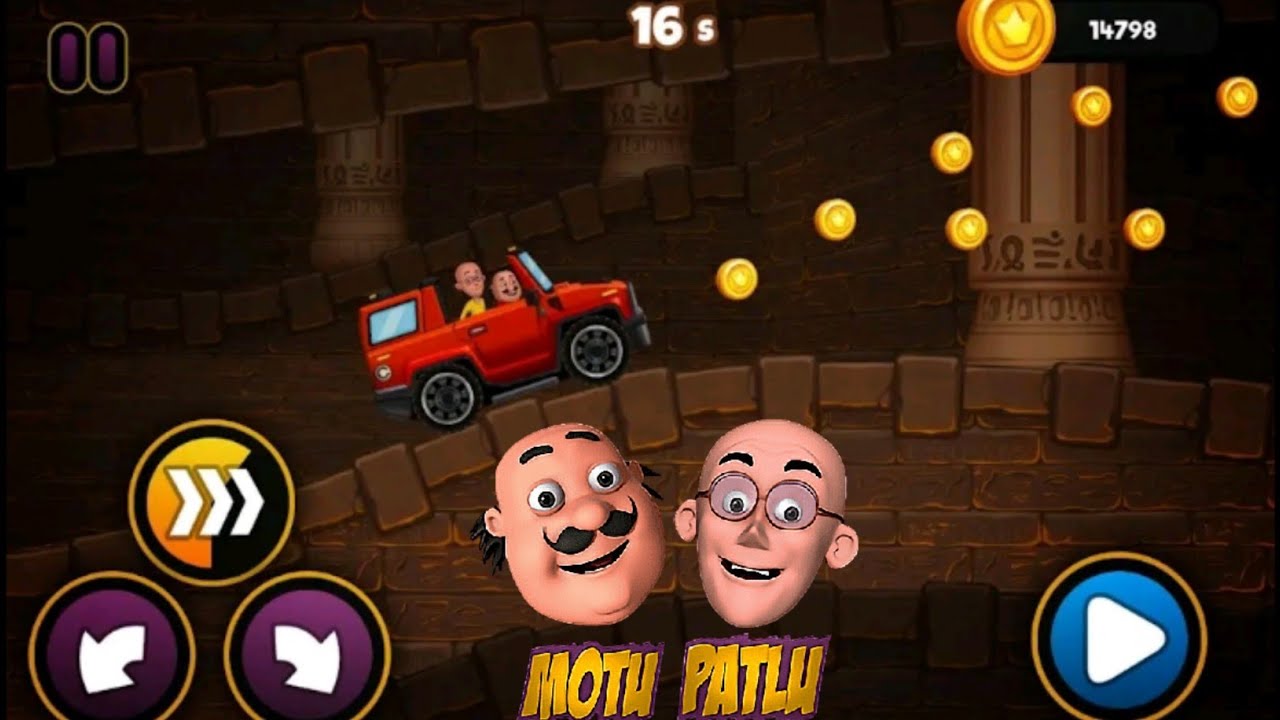 Motu Patlu Speed Racing Game Motu Patlu Car Games 2022 Android GamePlay YouTube