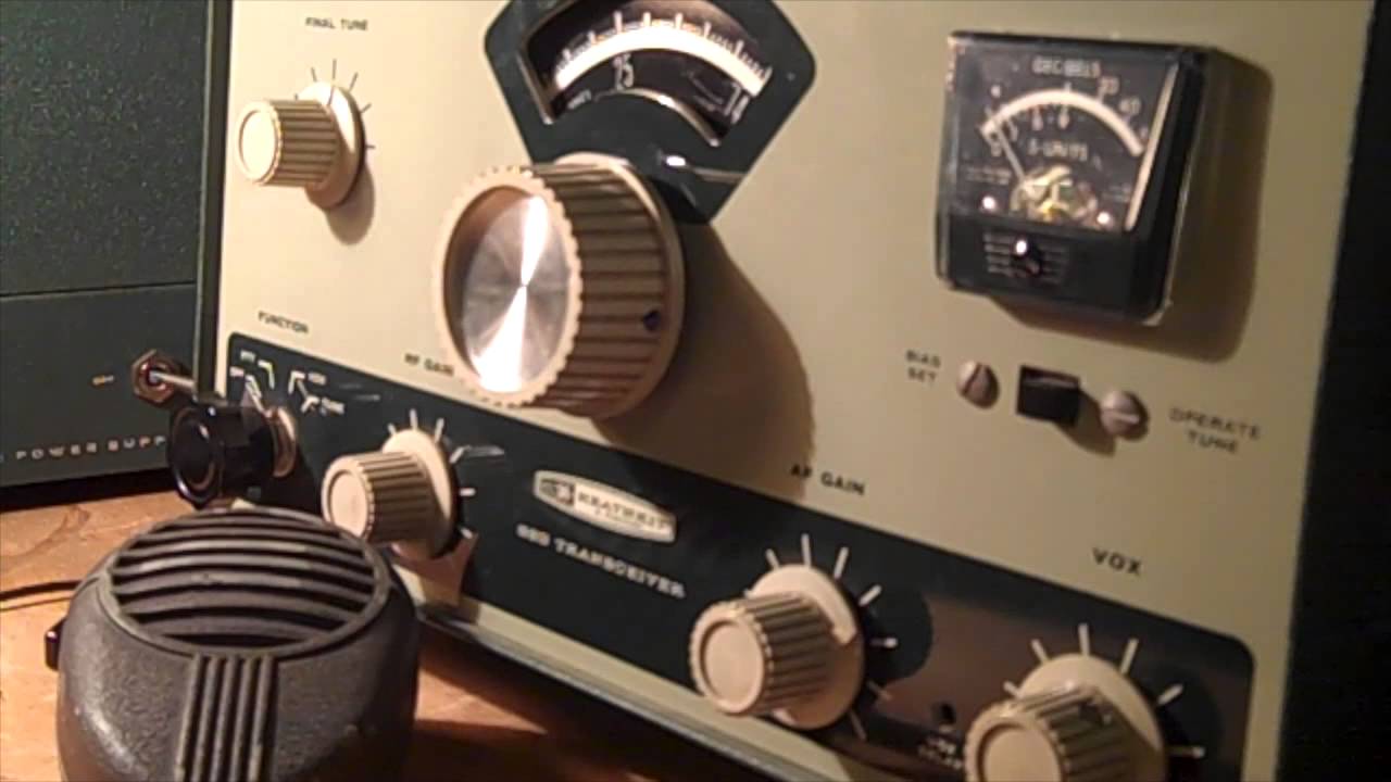 Heathkit HW-32 Ham Radio Puerto Rico Pileup