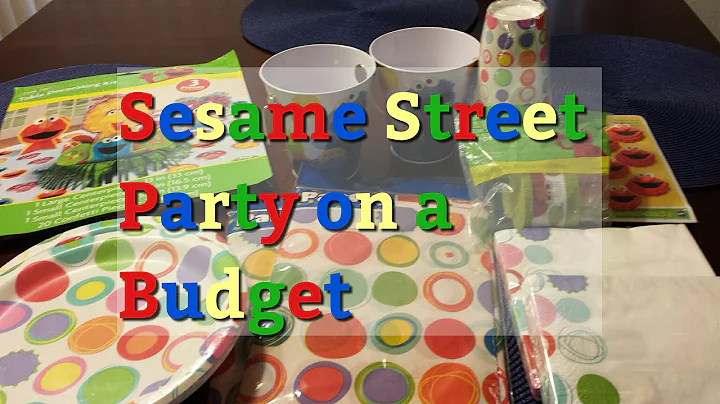Dollar Tree &  Party City Haul | Sesame Street