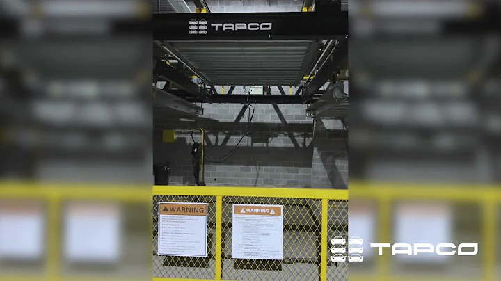 The Automated Parking Company 3 Level High Puzzle Parking System in Neenah, Wisconsin