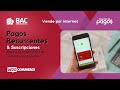 Bac Credomatic (Croem) Woo Subscriptions - Pagos Recurrentes & Suscripciones