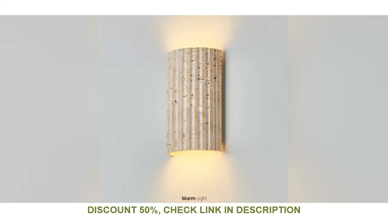 Japanese Wabi Sabi Style Wall Lamp, Semi Cylindrical Yellow Cave Stone Corridor Lamp, Atmosphere Lam