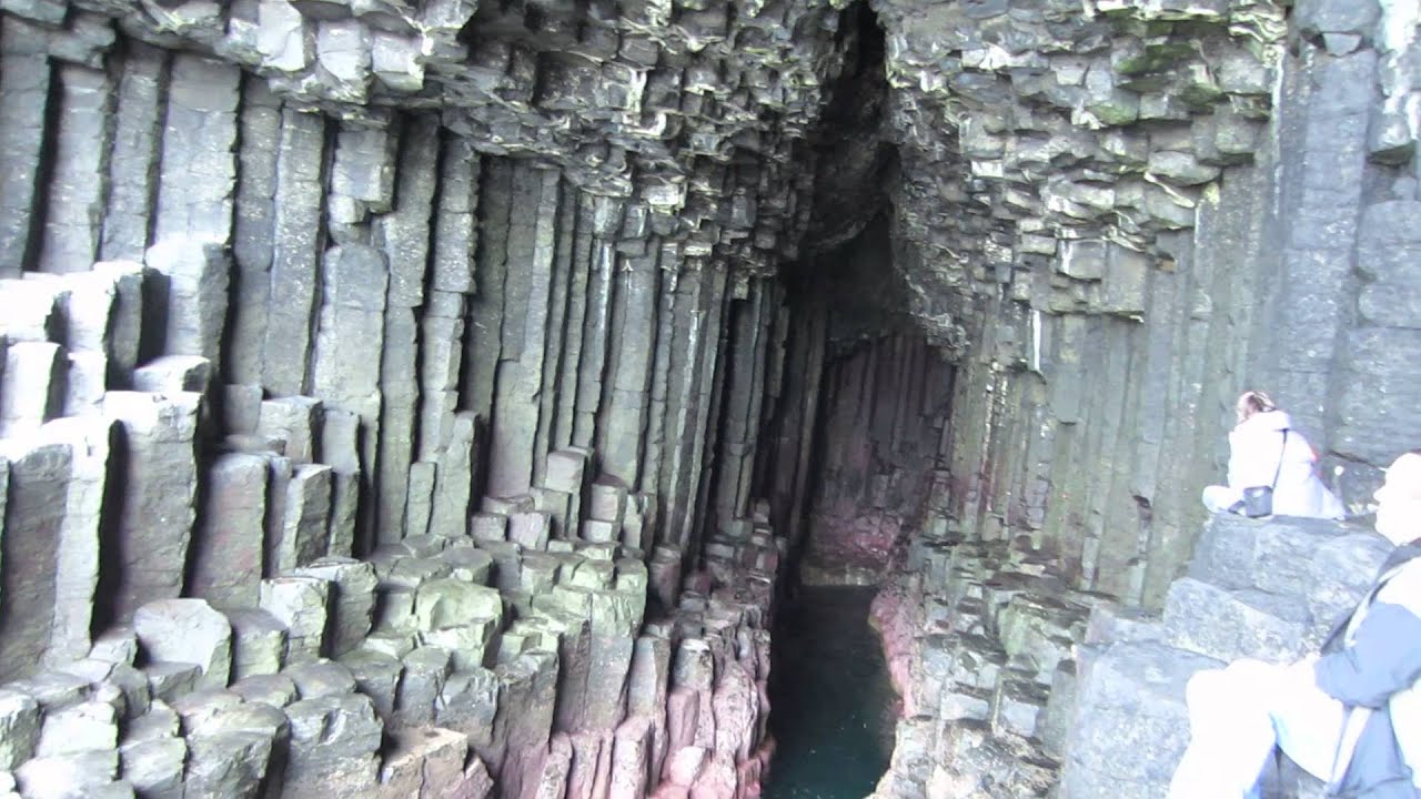 Fingal's cave Staffa YouTube