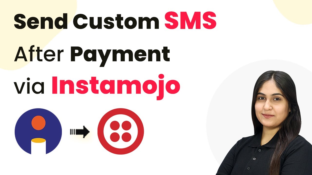 How to Send Custom SMS After Payment via Instamojo - YouTube