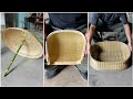 Bamboo crafts  old man make beautiful bamboo crafts  making bamboo products 2021 99