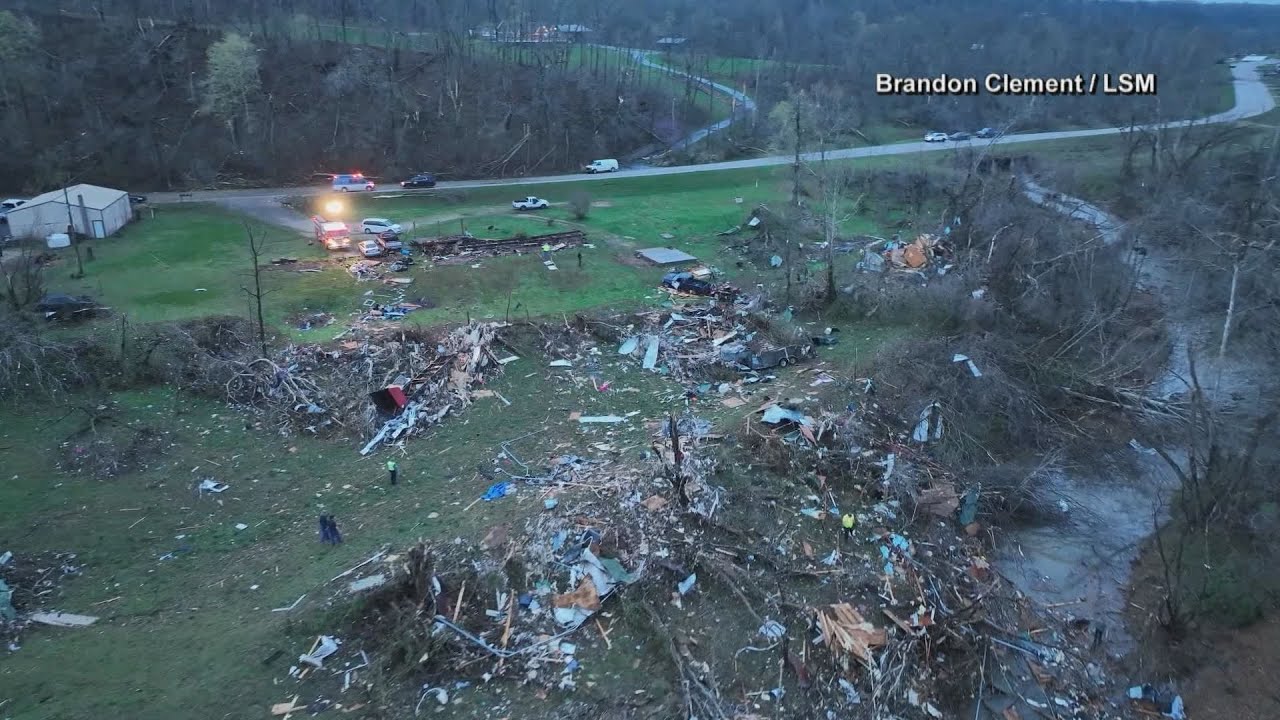 At least 4 people are dead after a tornado tore through Missouri