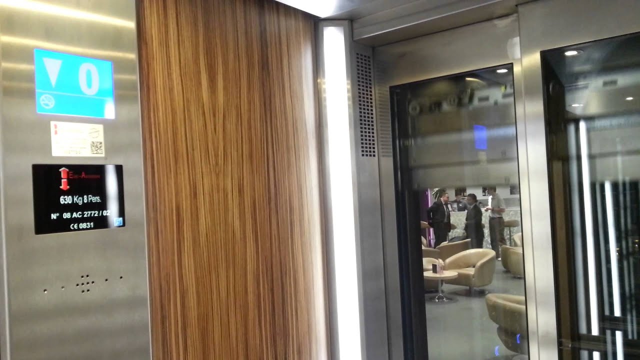 Euro Ascenseurs MRL Elevators at Holiday Inn Paris Notre Dame