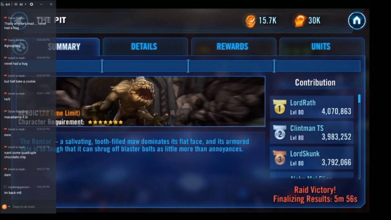 TeamSkunk Community Update  | Star Wars: Galaxy of Heroes 