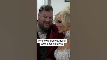 Thumbnail of Jelly Roll and Bunnie XO renew wedding vows #shorts