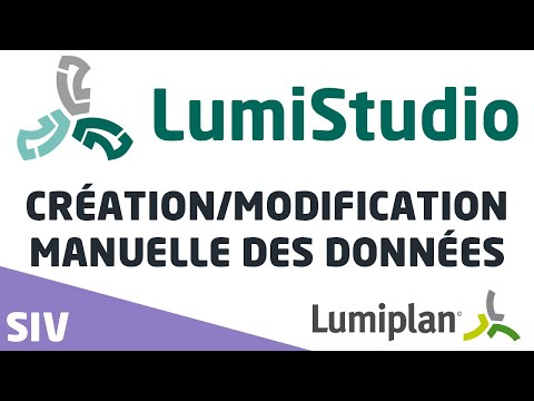 Lumiplan | Transport | [SIV] Création modification manuelle des données