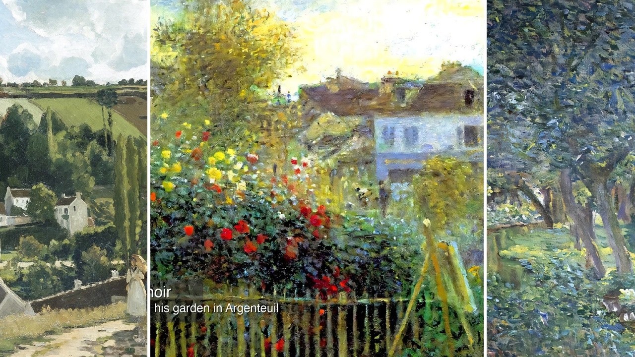 Impressionist Art TV — Silent Art Gallery · September 25 Afternoon | Claude Monet pai… & others