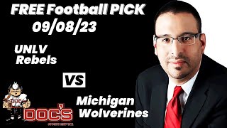 Free Football Pick UNLV Rebels vs Michigan Wolverines Prediction, 9/8/2023 College Football