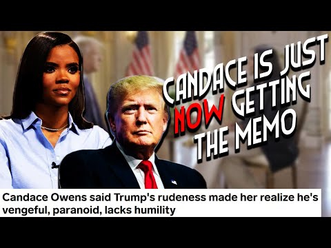 Candace Owens Claims Donald Trump Was Rude To Her