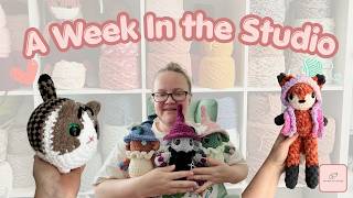 Week in the Studio, Market Prep, New Patterns & House Update