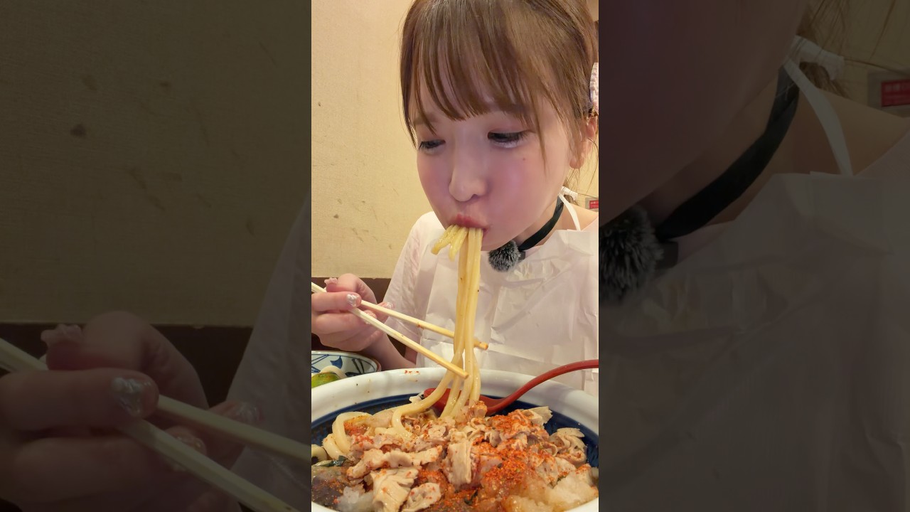 激辛おうどん爆食!!