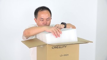 How to Operate LD-002H Creality 3D Printer Unboxing Tutorial User Guide