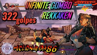 Streets of Rage 4/ V7 DLC/ Blaze/ Combo infinito - Rekkaken! 