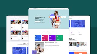 Develop the most effective educational website using React JS and TailwindCSS even for beginners.