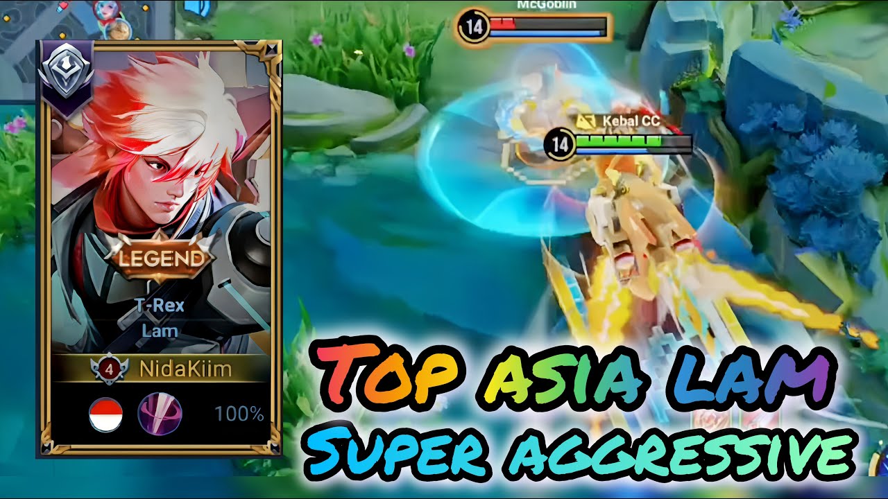 Lam's Ranks LAM HONOR OF KINGS SKIN LEGEND T-REX | Gameplay Lam Rank GrandMaster ...