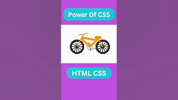 Power Of CSS Amazing Bicycle Animation HTML CSS A2zwebacademy Coding Htmlcss Webdesign 