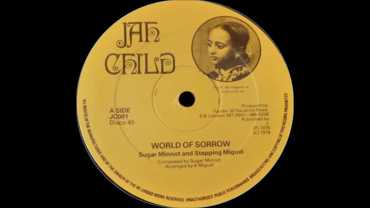 Sugar Minott & Stepping Miguel ‎– World Of Sorrow