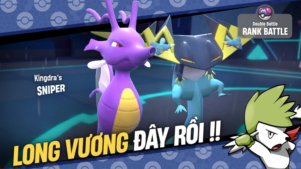 KINGDRA sát thương quá KHỦNG KHIẾP !!! | Rank Battle | Shaymin Ahhh