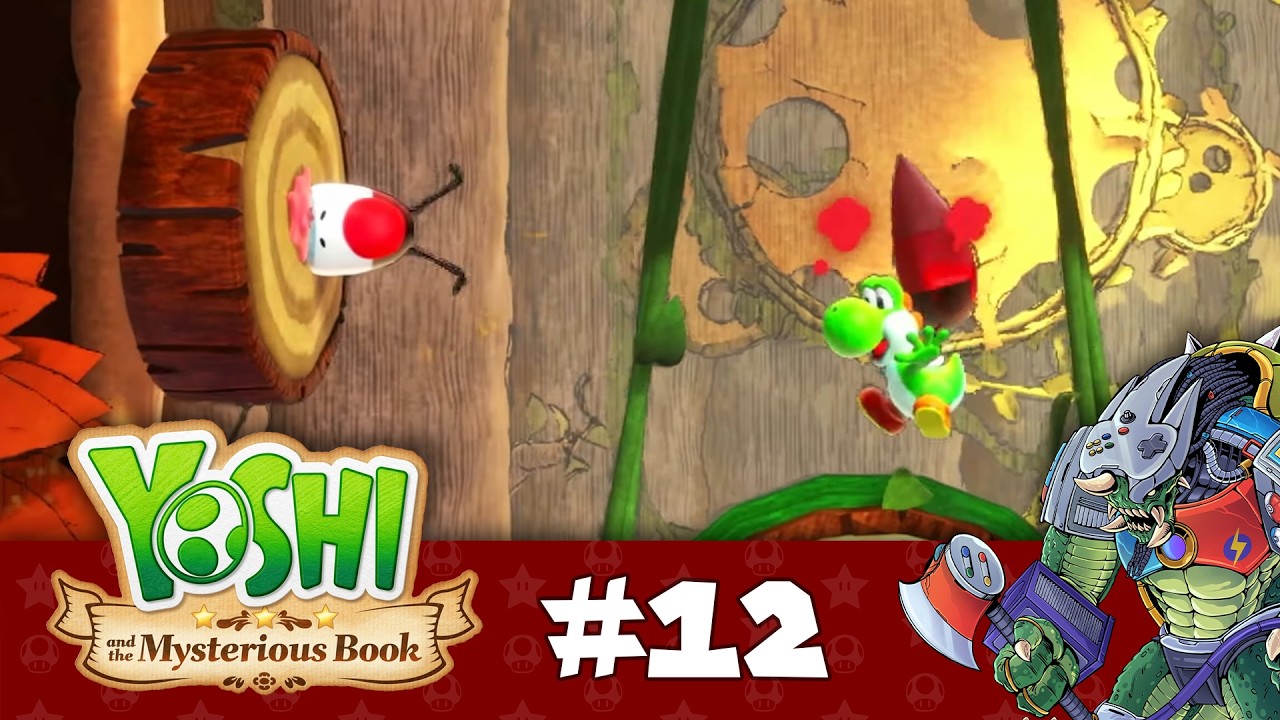 Explosive Peckadee Target Practice | Let's Play: Yoshi and the Mysterious Book (Part 12)