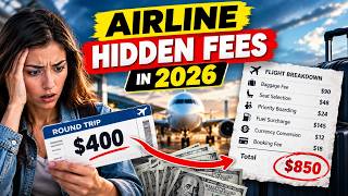 Airline Hidden Fees in 2026 — 10 Charges Making Your Cheap Flight Expensive