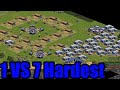 Age of empires   1 hittite vs 7 hardest computer ramdom map gameplay