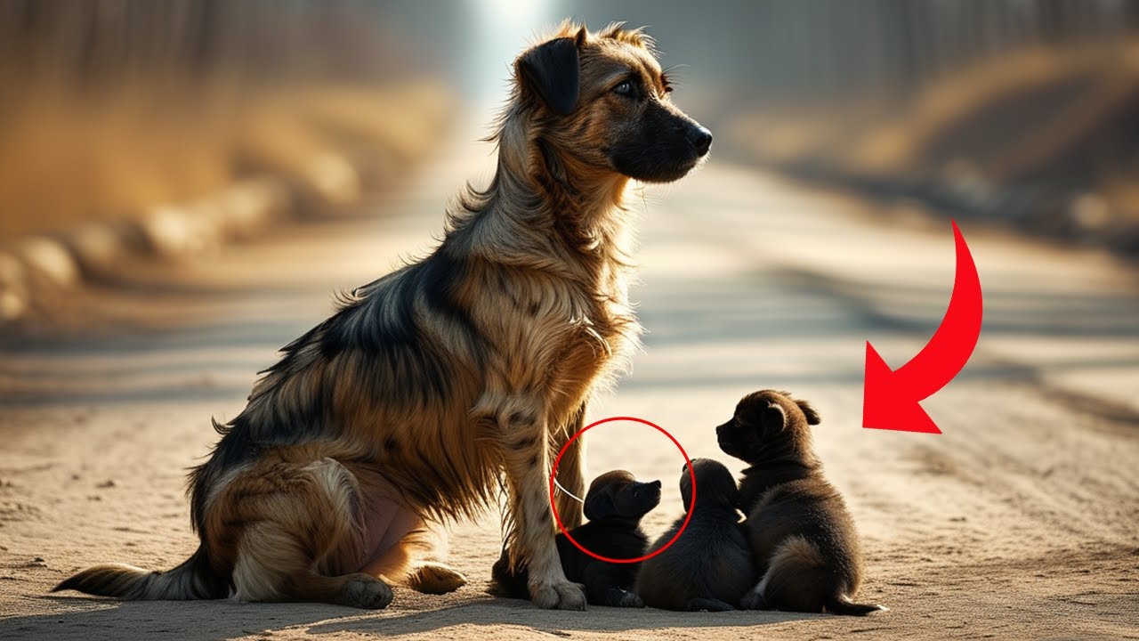 Abandoned Dog and Her Puppies Left to Die, but What Happens Next Will ...