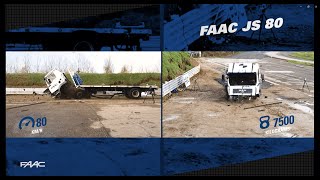 Краш-тест Итальянского болларда FAAC JS 80