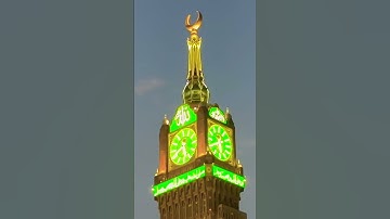 Beautiful Clock Tower….#Makkah #clocktower #haramsharif #kaba