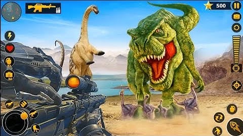 Wild Dinosaur Hunter Zoo Games Android Gameplay #1