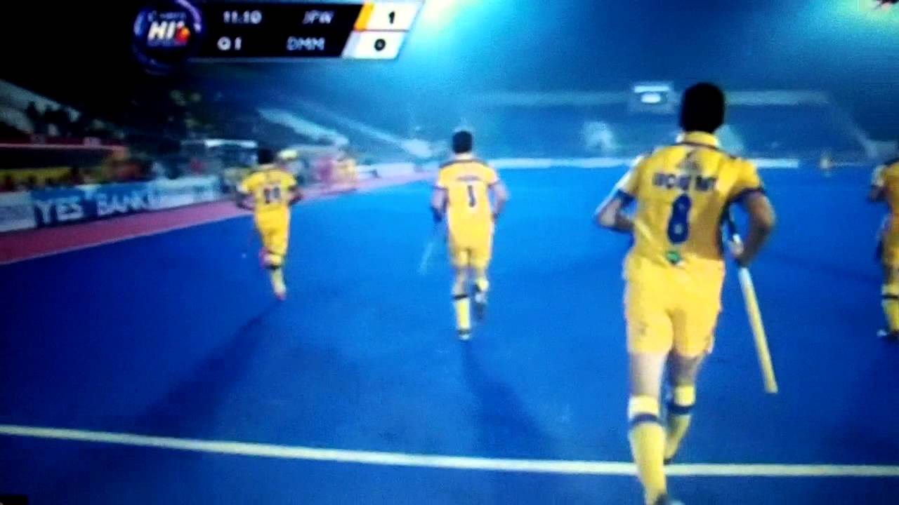Gol de Agustin Mazzilli Punjab Warriors - Hockey India League