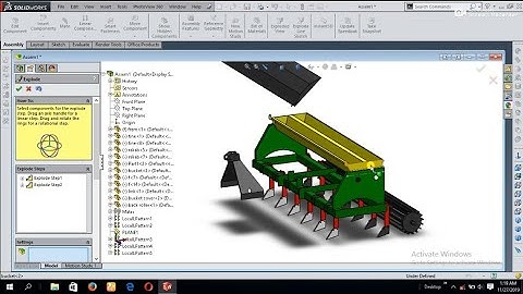 zero drill machine model animation video solid works