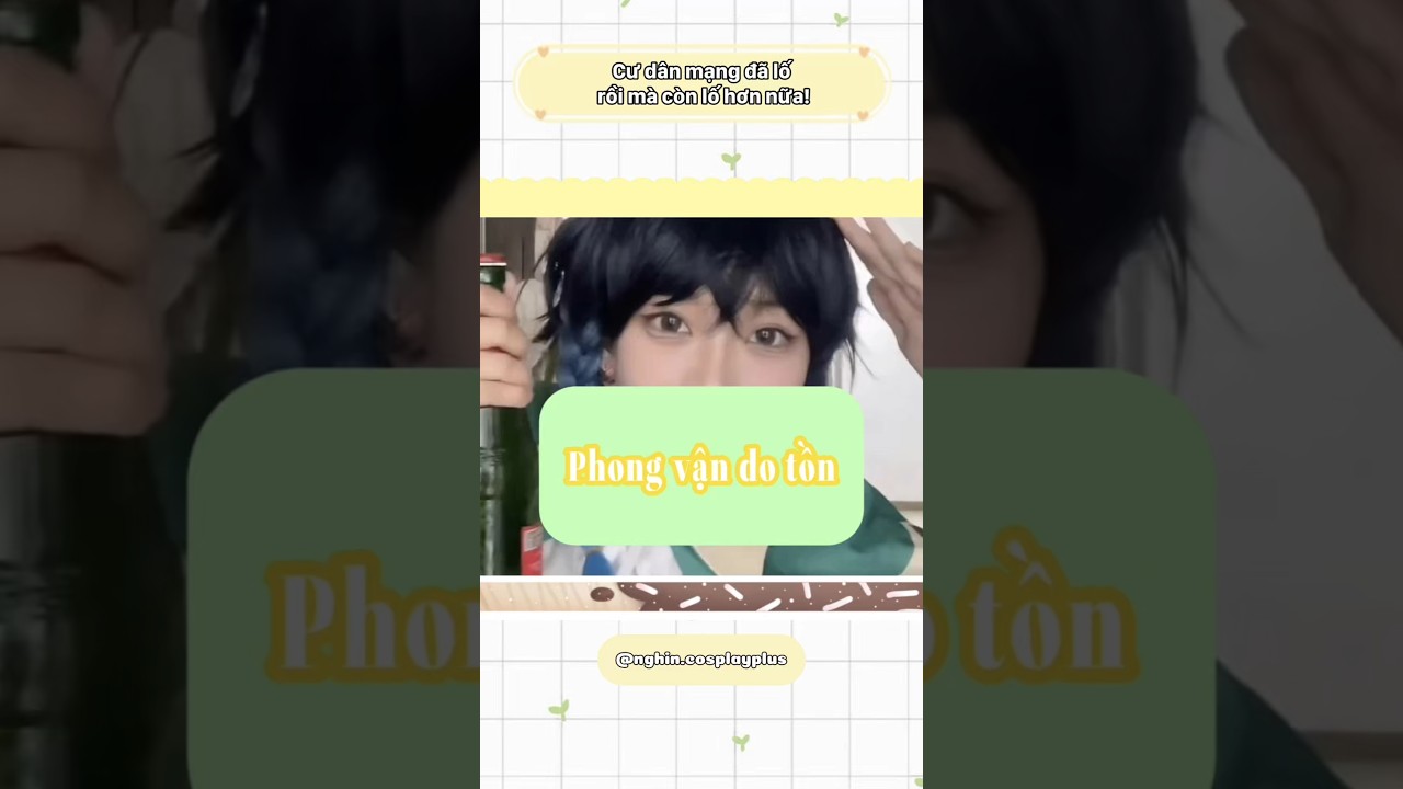 Cư dân mạng tấu hài #cosplay #cosplayer #haihuoc #genshinimpact #short