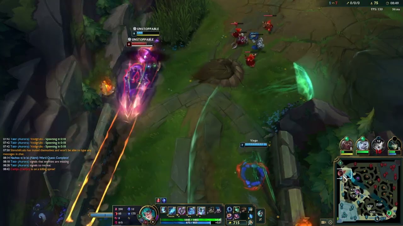 Aurora felt like smurfing