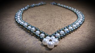 Elegante Collar de Perlas...Clase #412!!!