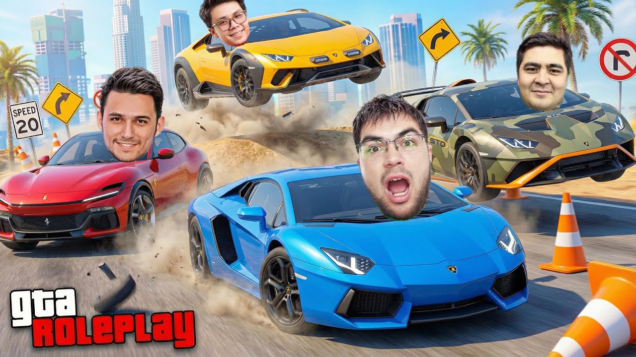 NEGA AYNAN MENI OMADIM KELMAYDI?! SERVERDAGU BARCHA LAMBORGHINI KOLLEKSIYASINI YIG’DIM - GTA 5 RP