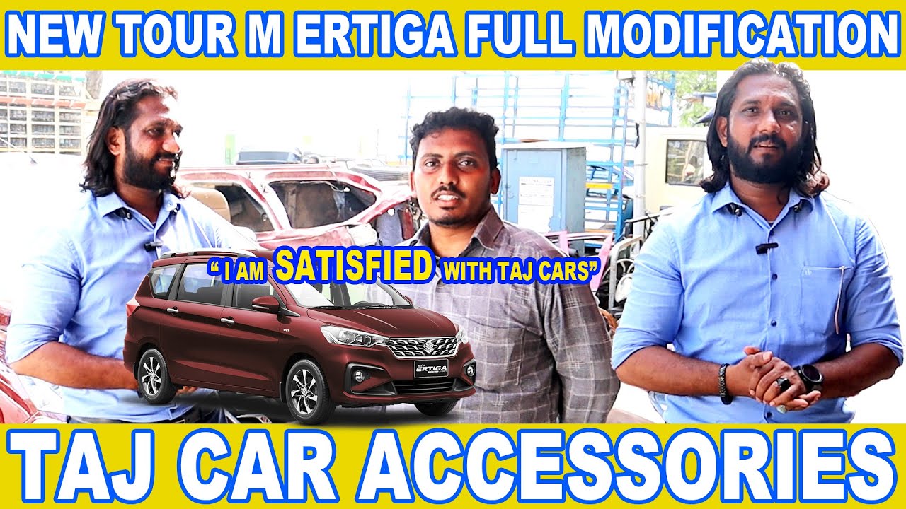 NEW TOUR M ERTIGA FULL MODIFICATION TAJ CAR ACCESSORIES For Enquiry